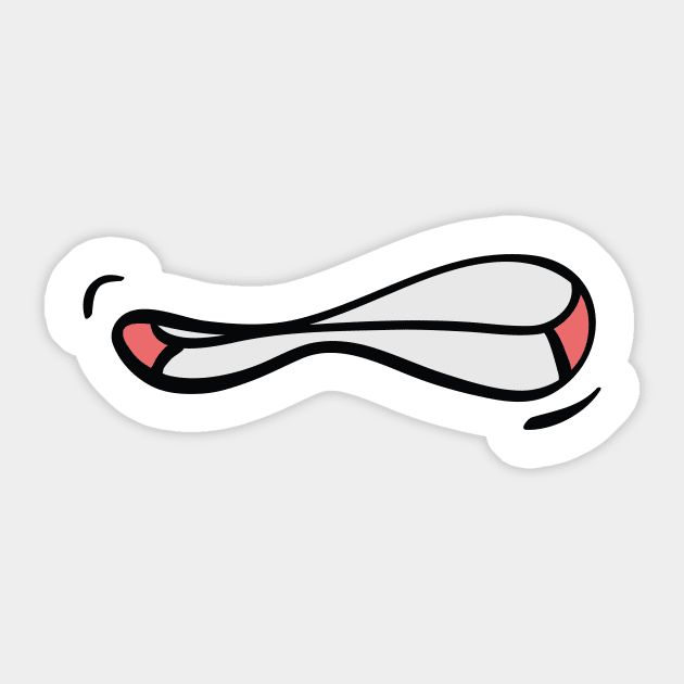 FUNNY FACE MASK Sticker by PIIZ